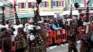 Fasnet in Rottenburg Ommzug / Umzug 2010 part 1