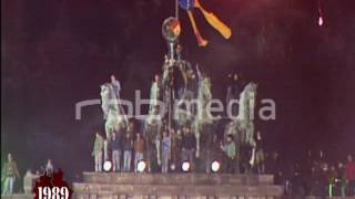 New Year at the Brandenburg Gate Berlin - December 31, 1989