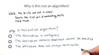 Why Is This Not a Correct Algorithm? - Intro to Java Programming