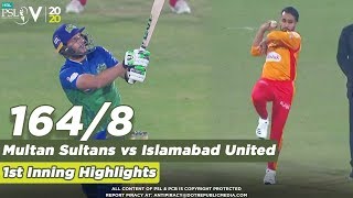 Multan Batsman's Struggle Again | Multan Sultans Vs ISB United | 1st Inning Match 5 | HBL PSL5|MB2