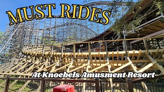 Uncovering the "Must-Rides" of Knoebels Amusement Resort.
