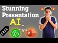 Stunning presentation using free ai ChatGPT || Auto appealing power point presentation using ChatGPT