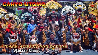 PERTEMPURAN DAHSYAT BARONGAN CAHYO UTOMO PEKAN KEBUDAYAAN DAERAH DEMAK 2023