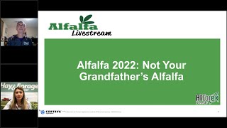 NEW Alfalfa Livestream – Not Your Grandfather's Alfalfa, Dec 2, 2021