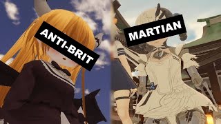 Japanese Man Encounters Anti-British & Martian Women in VRChat