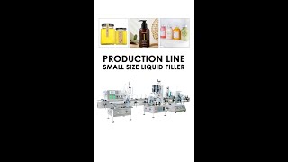 ZONESUN Small Size Desktop Liquid Filling Capping Machine Production Automatic Line