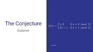 Collatz Conjecture Java Tutorial