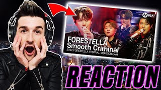 FORESTELLA 'Smooth Criminal' (2022 FORESTELLA FESTIVAL Monitor Cam) REACTION!!!