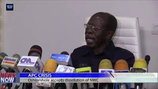 APC Crisis: Oshiomhole accepts dissolution of NWC