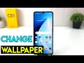 How to Change Wallpaper in Redmi C51 - Home Screen Customization