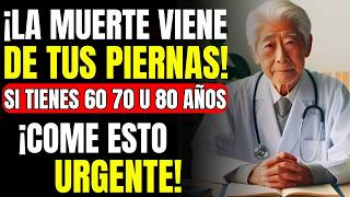 ¡Tus PIERNAS se DEBILITAN PRIMERO! ⚠️ Come estos 10 Alimentos para Fortalecerlas