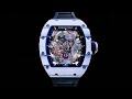 Richard Mille RM 57-03 Dragon White TPT Tourbillon 🐲🐉 #shorts #tourbillon