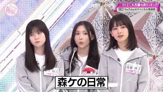 【櫻坂46】🌞🌞🌞「クイズ!これ先輩の何ランキング?」