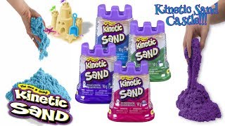 KINETIC SAND CASTLE!!! / PLAYING WITH KINETIC SAND