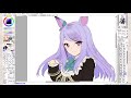 メジロマックイーンのイラストを描く配信アーカイブ