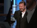 Watch Ricky Gervais Slay the Stage