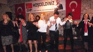 Chp Kartal İlçe Başknlığı 2013 dayanışma Gecesi-Gençler Halayda-Kartal-İstanbul Boryayın