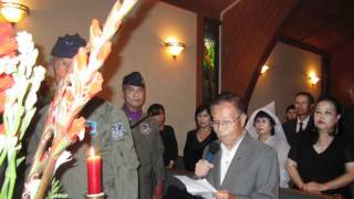 Lễ Phủ Cờ KQ Vũ Mạnh Hùng 9/28/2011