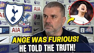 💥⛔ LAST HOUR! ANGE FURIOUS! TOLD THE TRUTH ABOUT PROBLEMS! TOTTENHAM LATEST NEWS! SPURS LATEST NEWS