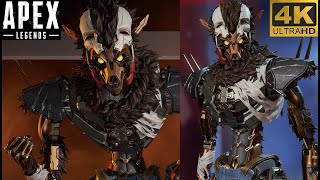 New Apex Legends Revenant Necro Nightmare Legendary Monsters Within Skin Showcase With Emote! #4K