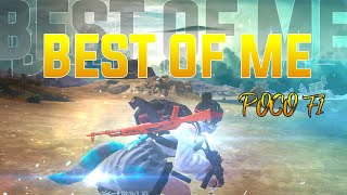BEST OF ME ❤️ | PUBG MONTAGE POCO F1 | OnePlus,9R,9,8T,7T,,7,6T,8,N105G,N100,Nord,5T, Never settle