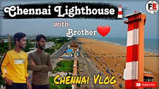 Chennai Lighthouse Marina Beach Detailed Vlog | Madras Lighthouse | Chennai Vlog | Food Escape