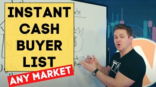 Build A Cash Buyer List Instantly (FREE) | Wholesaling Real Estate