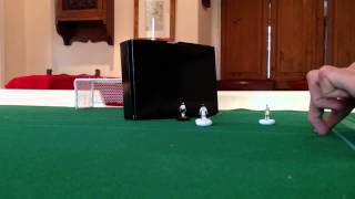 Subbuteo: High chip trick shot!