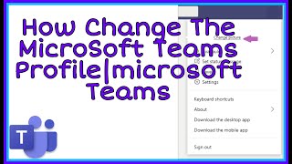 How Change The MicroSoft Teams Profile|microsoft Teams|EDITING PROFILE| In Tamil By  THANGA TAMIL