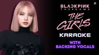 BLACKPINK - 'THE GIRLS' (Karaoke) [ With Backing Vocals ]