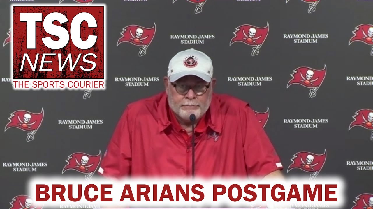 Bruce Arians On Buccaneers Beating Chargers, OJ Howard, Justin Herbert ...