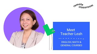 Meet Teacher Leah