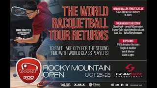 2017 WRT Rocky Mountain Open Finals  David Horn vs. Jake Bredenbeck