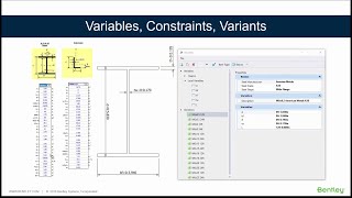 4 - MicroStation: Parametric Modeling: Variables, Constraint, Variants Live SIG Excerpt, Feb 26 2019