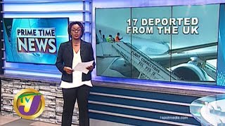 TVJ News | 17 Deportees Arrive from UK in Jamaica