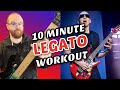 10 MINUTE LEGATO WORKOUT! (w/ Tabs + Bonus Lick!)