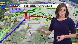 Meteorologist Jesse Ritka's Tuesday afternoon Storm Team 4cast