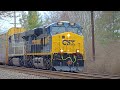 double heritage power csx 1897 monon and 1853 new york central unite for a spectacular run