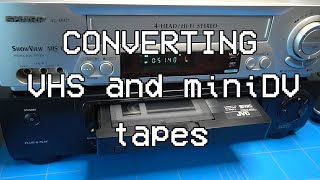 Digitizing retro VHS, VHS-C and miniDV tapes