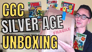 What Grades Did I Get? SILVER AGE CGC UNBOXING - Economy Tier - Investment \u0026 Speculation Comic Books