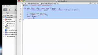 write C programm in xcode for mac