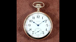 Waltham Model 92 Crescent Street Pocket Watch