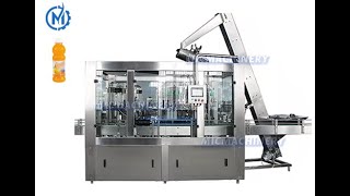 Pet Filling Machine: How to fill juice bottle( 4000-6000BPH Pet Bottle Filling Machine )