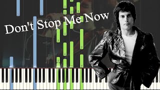 Queen - Don't Stop Me Now Piano/Karaoke *FREE SHEET MUSIC IN DESC.* (As Played by Freddie Mercury)