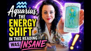 ♒ Aquarius, The Energy Shift In This Reading Was INSANE! ✨