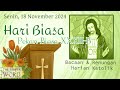 TPoW/KL - Hari Biasa Pekan Biasa XXXIII-B Senin 18 November 2024 / Bacaan & Renungan Harian Katolik