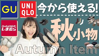 【プチプラ】秋に向けて絶対に買うべき小物はこの５つ！！【GU、UNIQLO、しまむらetc   】