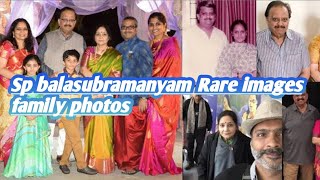 Sp balasubramanyam Rare images | family photos
