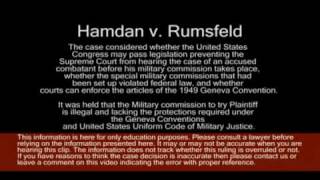 Hamdan v. Rumsfeld