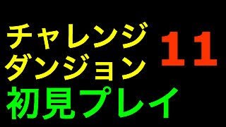 チャレンジダンジョン11　初見プレイ